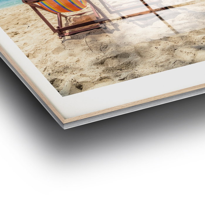 Wallity Cuadro Decorativo de Vidrio Templado Multicolor 30 x 45 cm
